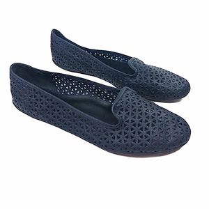 Vaneli Celenne vintage Blue jelly flats 9 wide